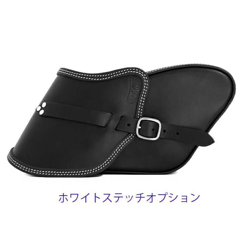 エンズクオイオ Swing レザーサドルバッグ 4.8L (ブラック)14