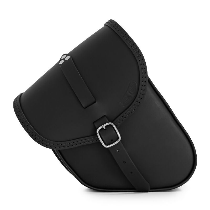 エンズクオイオ Gitan レザーサドルバッグ 6L (ブラック)6