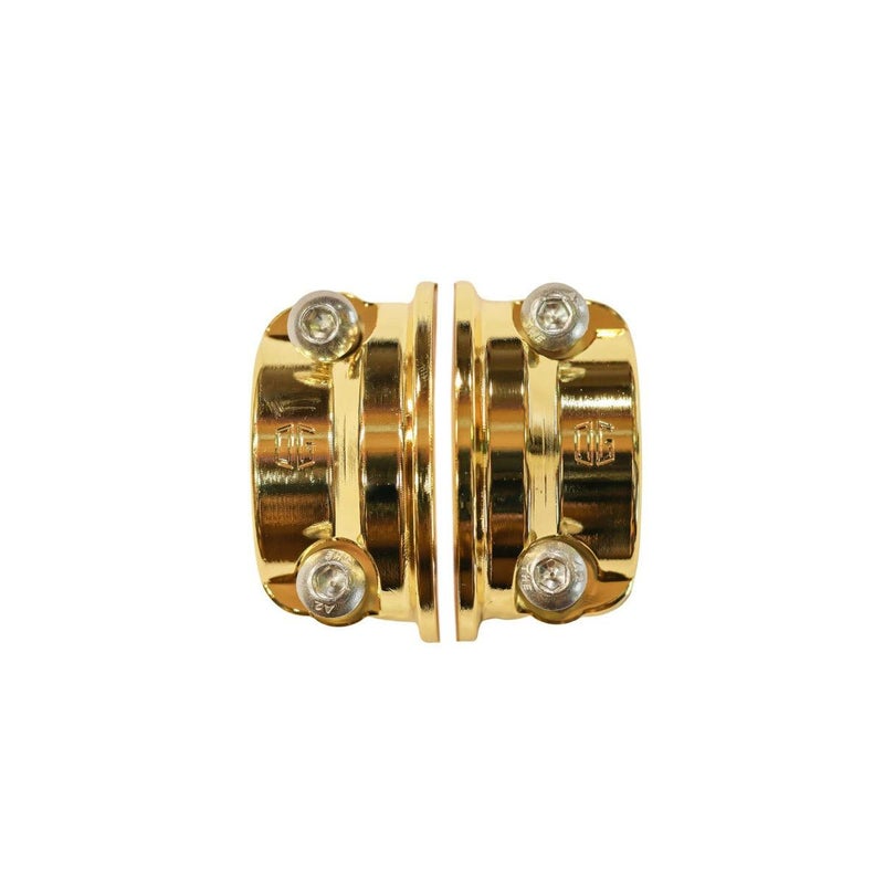 ハーレー ハンドルバー パーチクランプ ゴールドメッキ OG（オリジナルガレージモト）