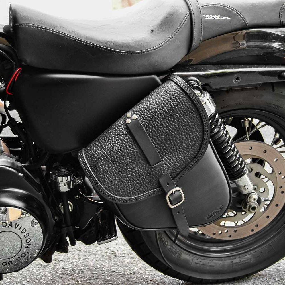 エンズクオイオ Gitan レザーサドルバッグ 6L (ハマード)