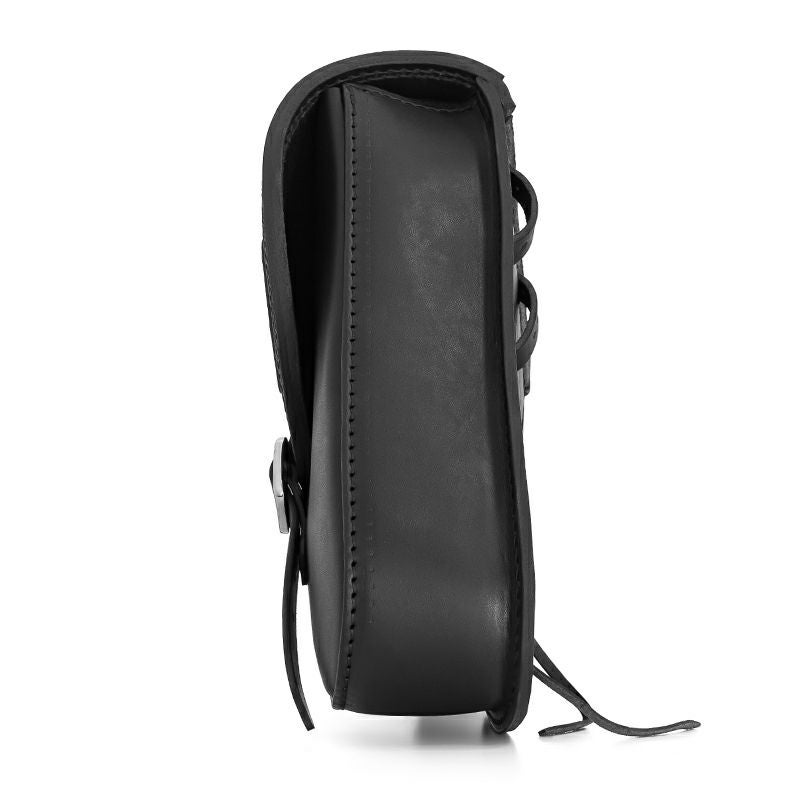 エンズクオイオ Gitan レザーサドルバッグ 6L (ハマード)6