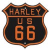 Harley-Davidson Harley US 66 ブリキ看板-01