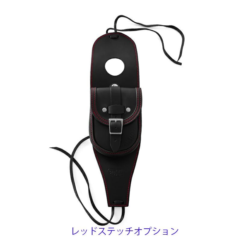 エンズクオイオ Smart レザー タンクバッグ (ブラック)8