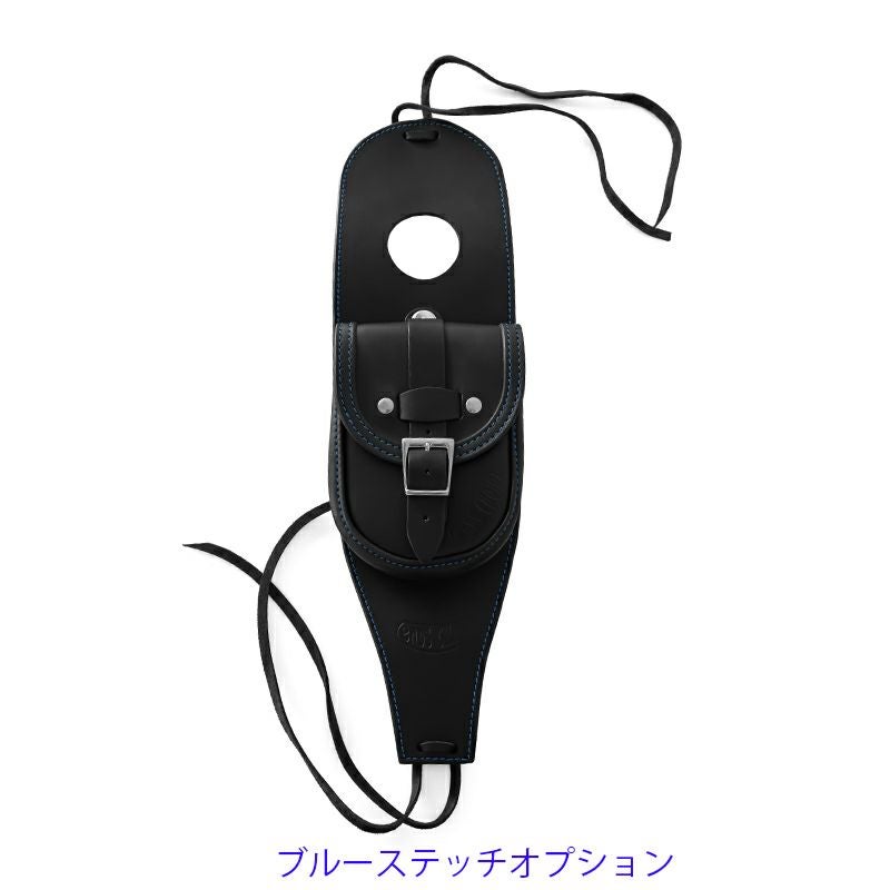 エンズクオイオ Smart レザー タンクバッグ (ブラック)9