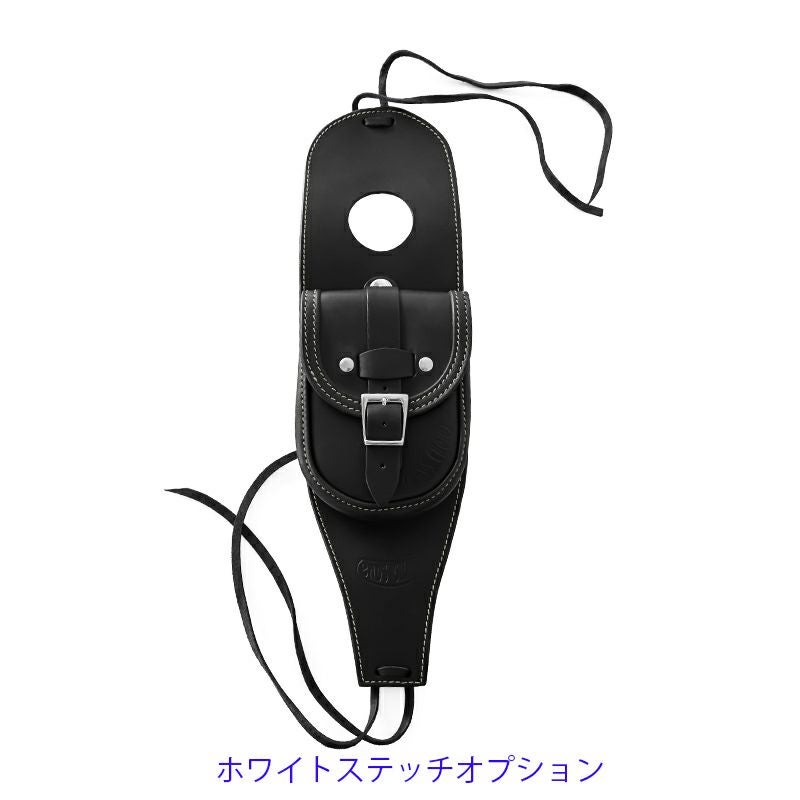 エンズクオイオ Smart レザー タンクバッグ (ブラック)10