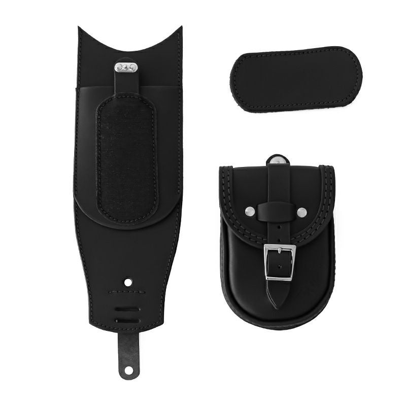 エンズクオイオ Smart レザー タンクバッグ (ブラック)8