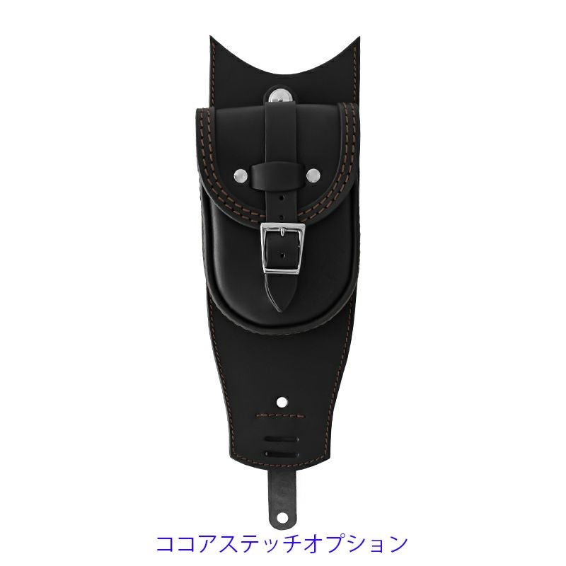 エンズクオイオ Smart レザー タンクバッグ (ブラック)15
