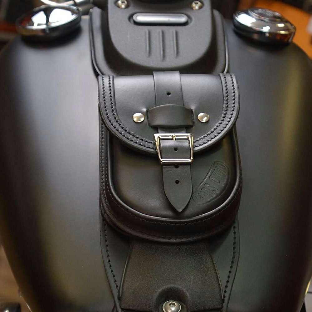 エンズクオイオ Smart レザー タンクバッグ (リンクルレザー)2