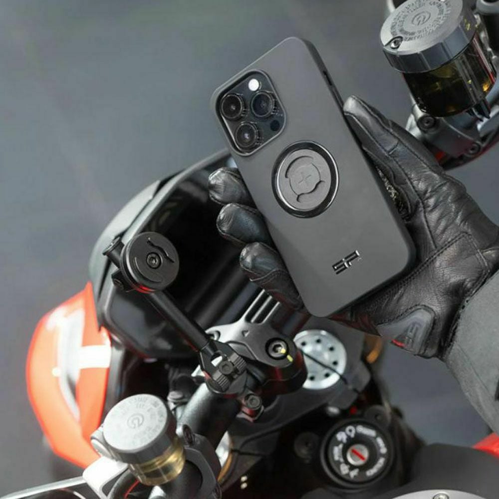  iPhone13 ProMax/12 ProMax スマホケース ブラック SPC+ SP CONNECT 