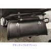 エンズクオイオ Middle Dyna レザーサドルバッグ 29.5L (ディストレスト・ツートーン・ダーク)9