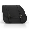 エンズクオイオ Little Dyna レザーサドルバッグ 25.5L (ブラック)6