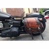 エンズクオイオ Little Dyna レザーサドルバッグ 25.5L (ディストレスト・ツートーン・ダーク)3