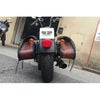 エンズクオイオ Little Dyna レザーサドルバッグ 25.5L (ディストレスト・ツートーン・ダーク)4