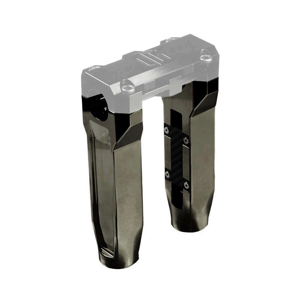 ストレートライザー 6.5インチ ブラッククローム OG（オリジナルガレージモト）