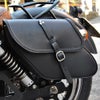 エンズクオイオ Tango レザーサドルバッグ 9L (ダークブラウン)1