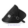 エンズクオイオ Small Tango レザーサドルバッグ 5.6L (ディストレスト・ツートーン・ダーク)10