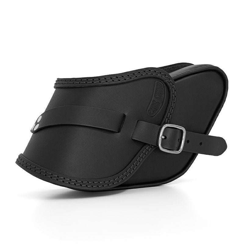 エンズクオイオ POP レザーサドルバッグ 3.2L (ブラック)6