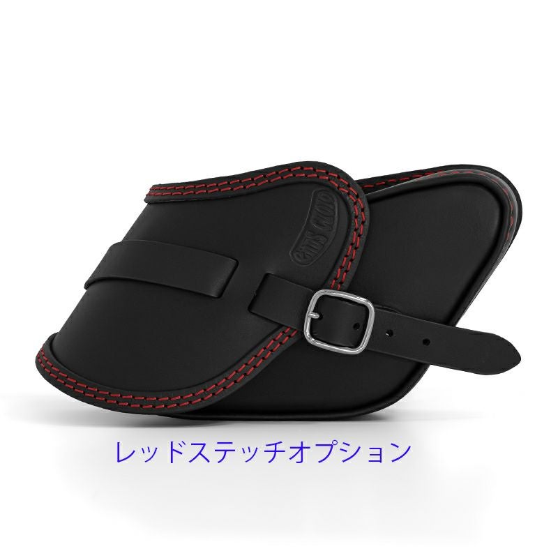 エンズクオイオ POP レザーサドルバッグ 3.2L (ブラック)11