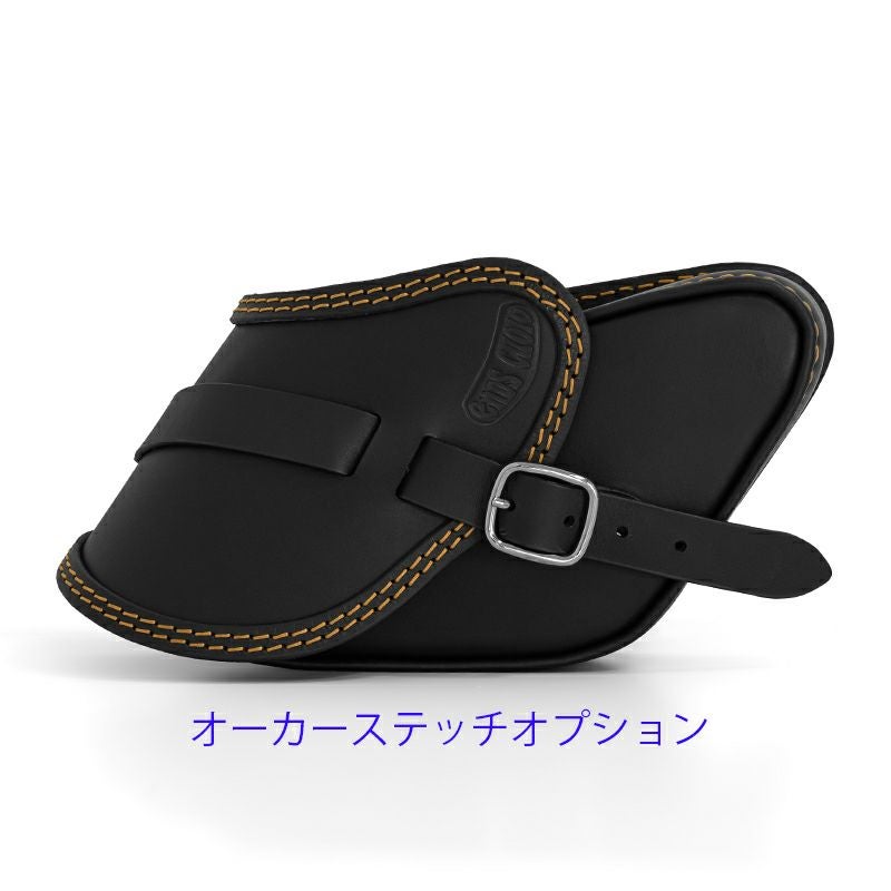 エンズクオイオ POP レザーサドルバッグ 3.2L (ブラック)16