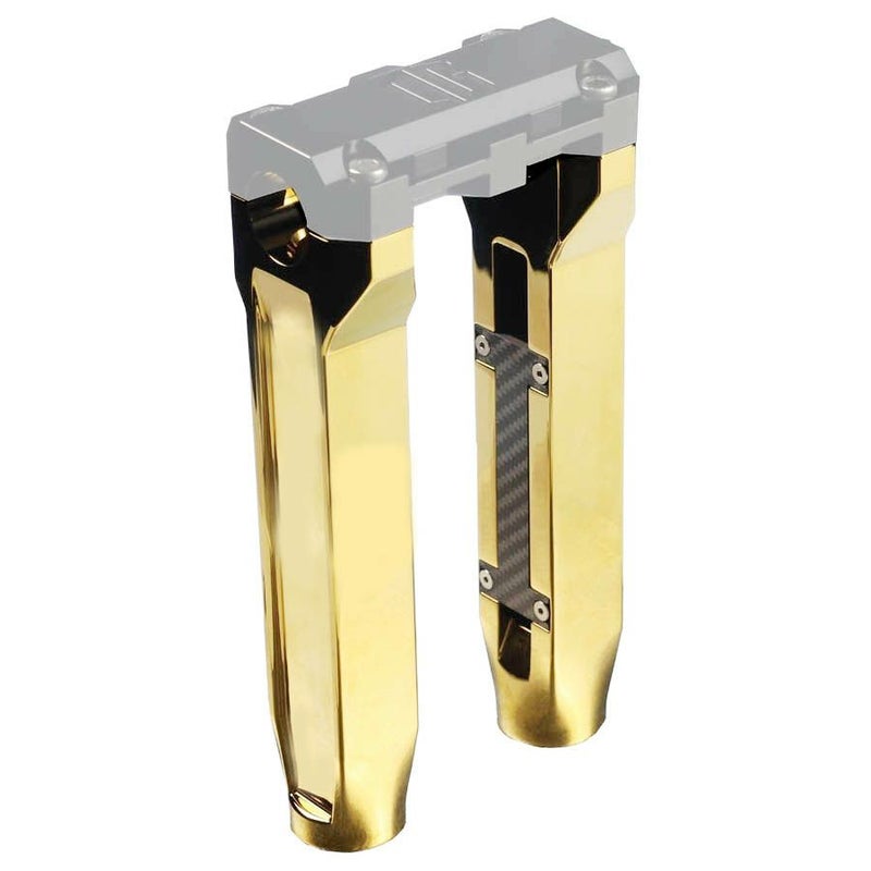 ストレートライザー 8.5インチ ゴールドアルマイト OG（オリジナルガレージモト）