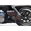 エンズクオイオ POP レザーサドルバッグ 3.2L (ディストレスト・ツートーン・ダーク)2