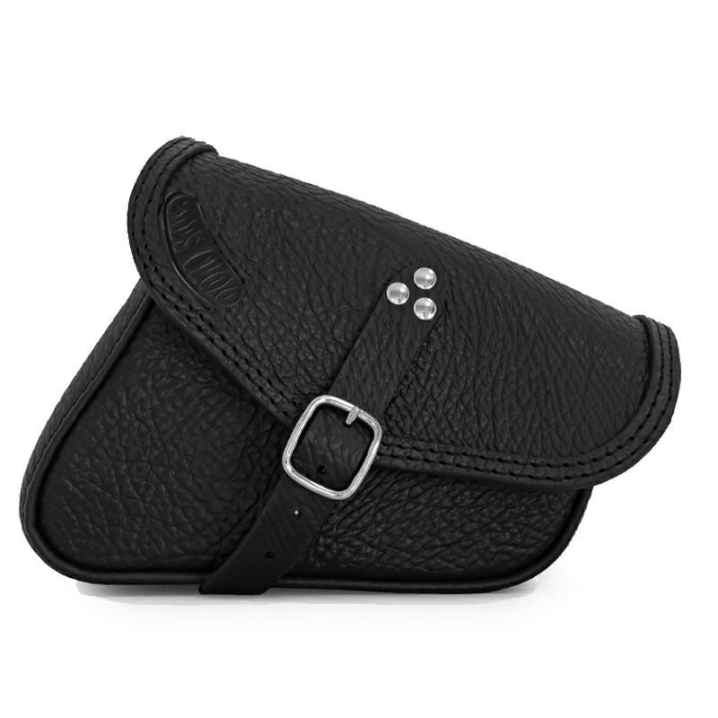 エンズクオイオ Battery Cover Bag レザーサドルバッグ 2.9L (リンクルレザー)