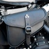 エンズクオイオ Battery Cover Bag レザーサドルバッグ 2.9L (ダークブラウン)3