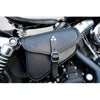 エンズクオイオ Battery Cover Bag レザーサドルバッグ 2.9L (ダークブラウン)5