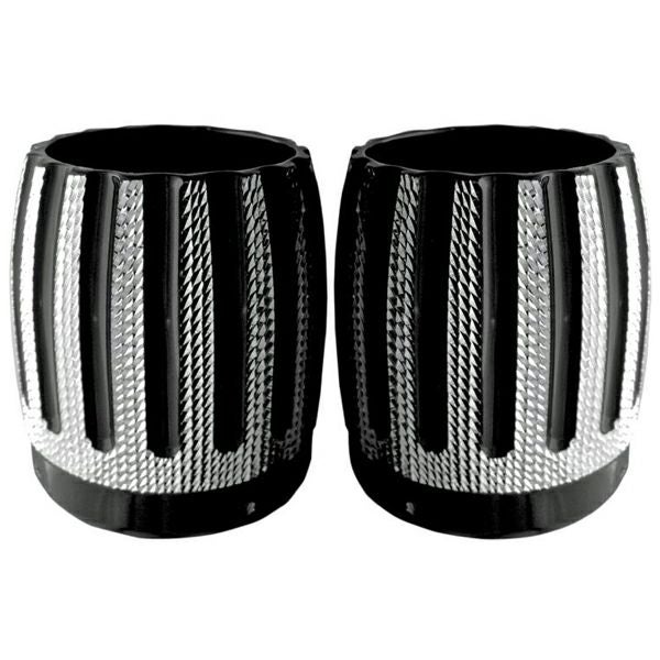 COVINGTONS　エンドキャップ　ラインハート4インチ用　ブラックダイアモンドカット-01