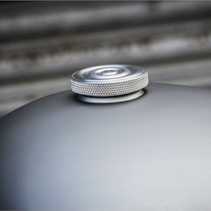 ハーレー ビレットアルミニウム リップルデザイン カスタム ガスキャップ ポリッシュ仕上げ Motone（モートーン） 3