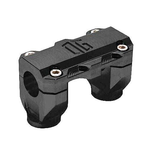 OG トップクランプ ストレートライザー 2インチ セット ブラック OG（オリジナルガレージモト）