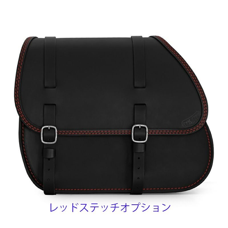 Country レザーサドルバッグ 29L (ブラック)7