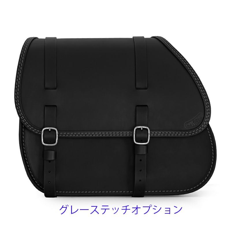 Country レザーサドルバッグ 29L (ブラック)10