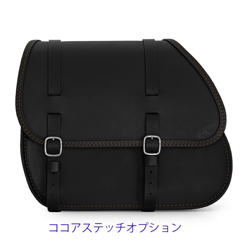 Country レザーサドルバッグ 29L (ブラック)11