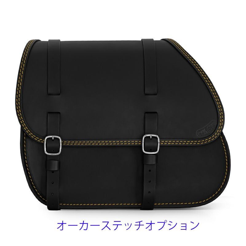Country レザーサドルバッグ 29L (ブラック)12
