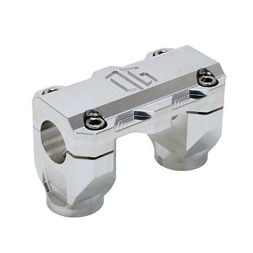 OG トップクランプ ストレートライザー 2インチ セット アルミカラー OG（オリジナルガレージモト）