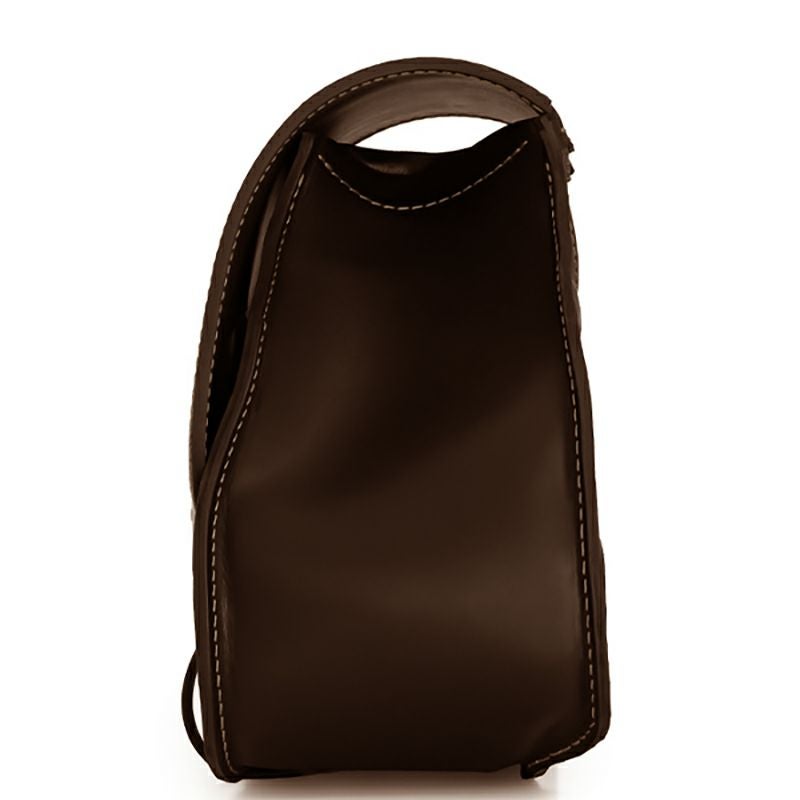 Country レザーサドルバッグ 29L (ダークブラウン)1