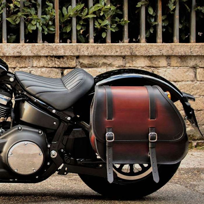 Country レザーサドルバッグ 29L (ツートーン・ダーク)