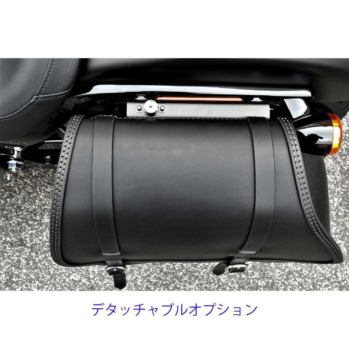 Country レザーサドルバッグ 29L (ツートーン・ダーク)5