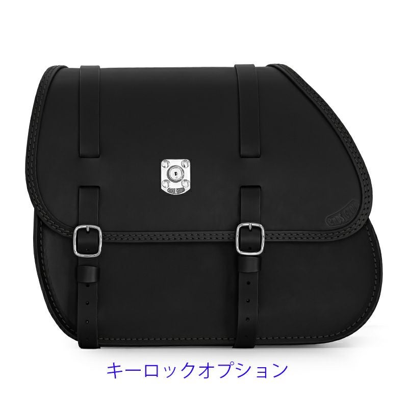 Country レザーサドルバッグ 29L (ディストレスト・ツートーン・ダーク)4