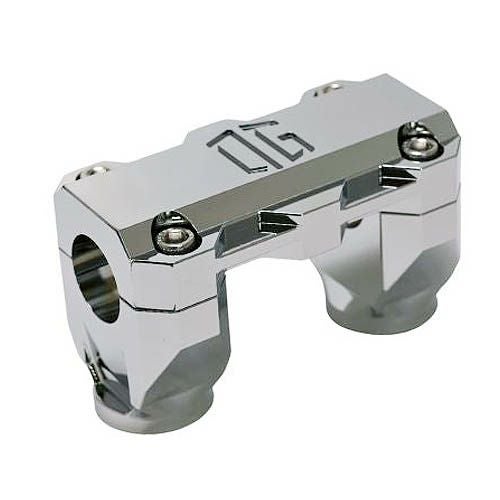 OG トップクランプ ストレートライザー 2インチ セット クローム OG（オリジナルガレージモト）