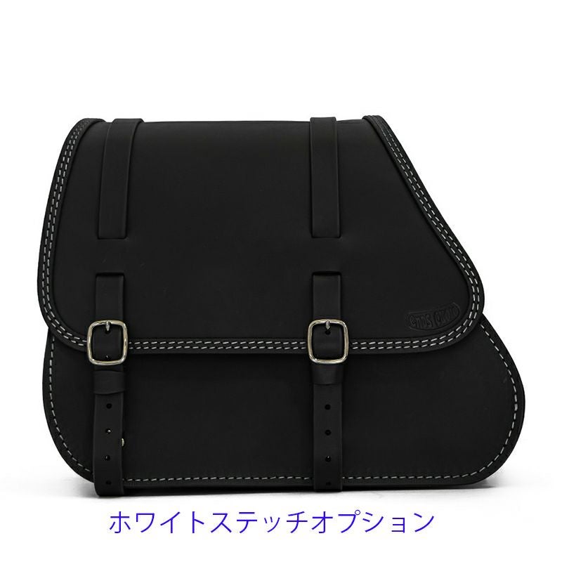 GYPSY レザーサドルバッグ 27L (ブラック)5