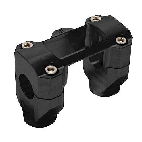 OG デジタルゲージ トップクランプ ストレートライザー 2インチ セット ブラック OG（オリジナルガレージモト）