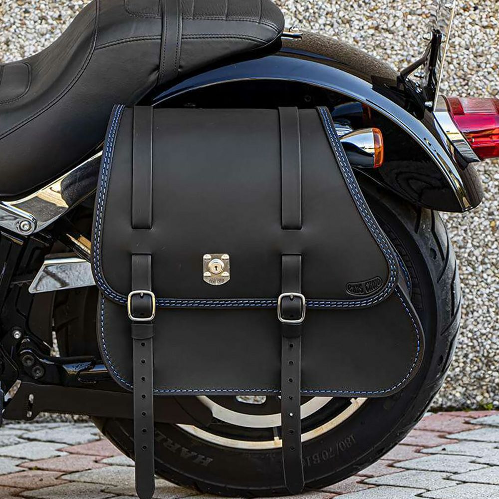 GYPSY レザーサドルバッグ 27L (リンクルレザー)2