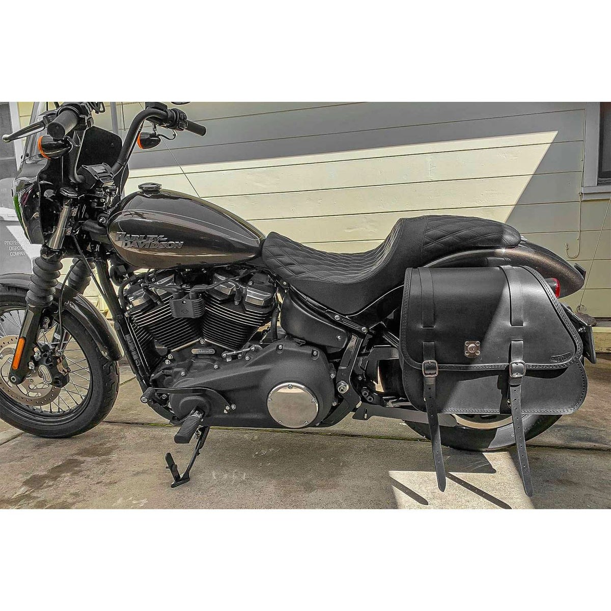 GYPSY レザーサドルバッグ 27L (リンクルレザー)3