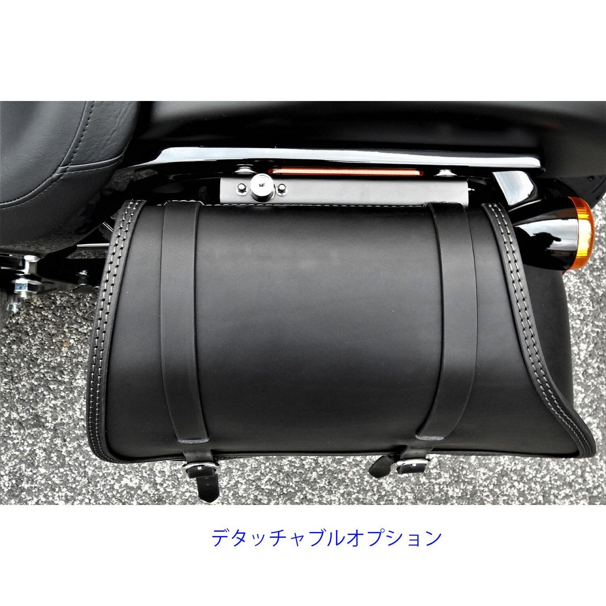 GYPSY レザーサドルバッグ 27L (リンクルレザー)6