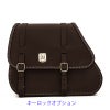 GYPSY レザーサドルバッグ 27L (ダークブラウン)4