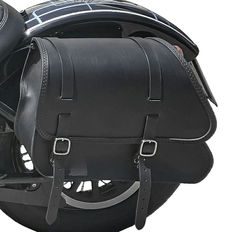 ミドル GYPSY レザーサドルバッグ 23L (ブラック)1