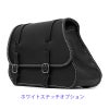 ミドル GYPSY レザーサドルバッグ 23L (ブラック)9