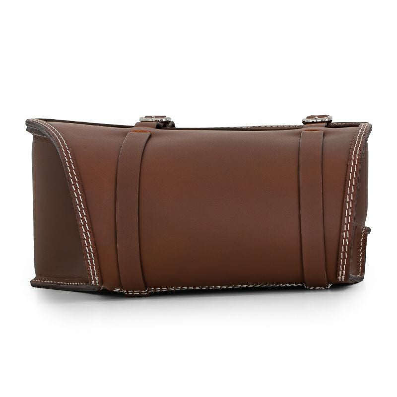 ミドル GYPSY レザーサドルバッグ 23L (ダークブラウン)3